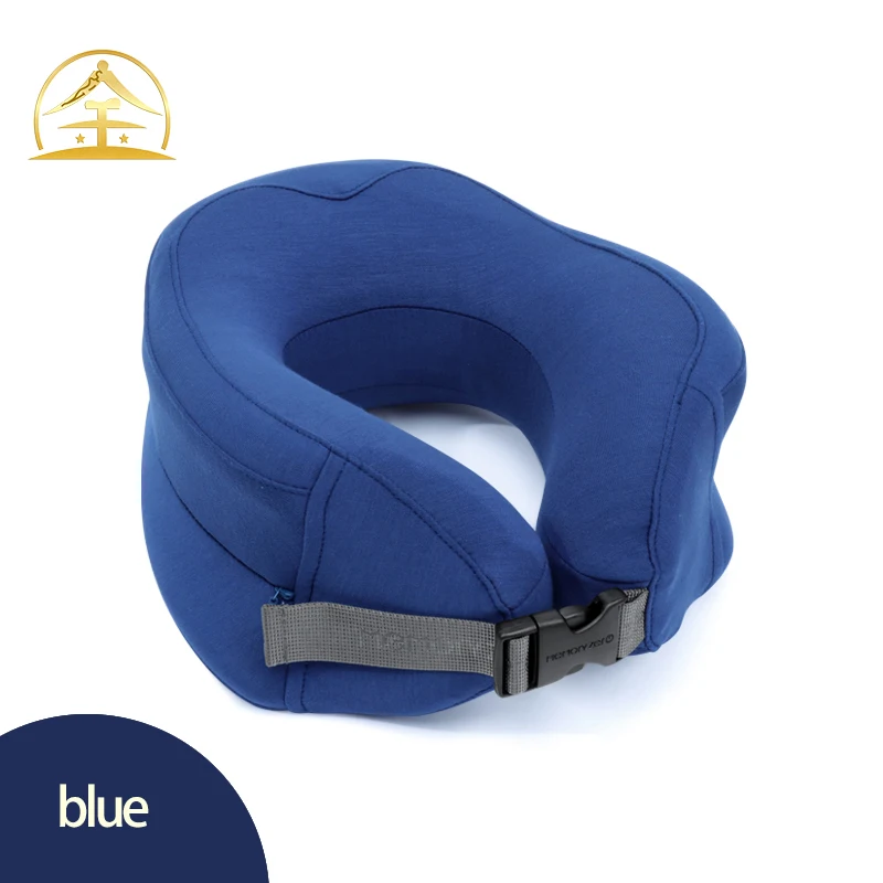 732#  Full Dark Blue Travel U Shape Airplane Travel Essentials Neck Pillow for jintongyuan