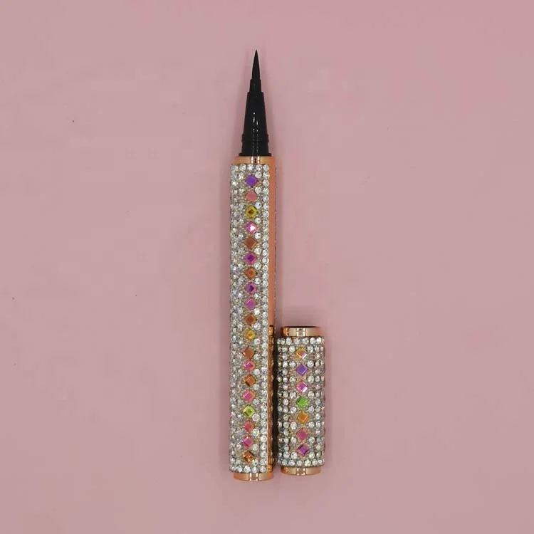 
adhesive Eyeliner glue pen Waterproof gel liquid magnetic button eyeliner lashglue glue pen eyeliner 