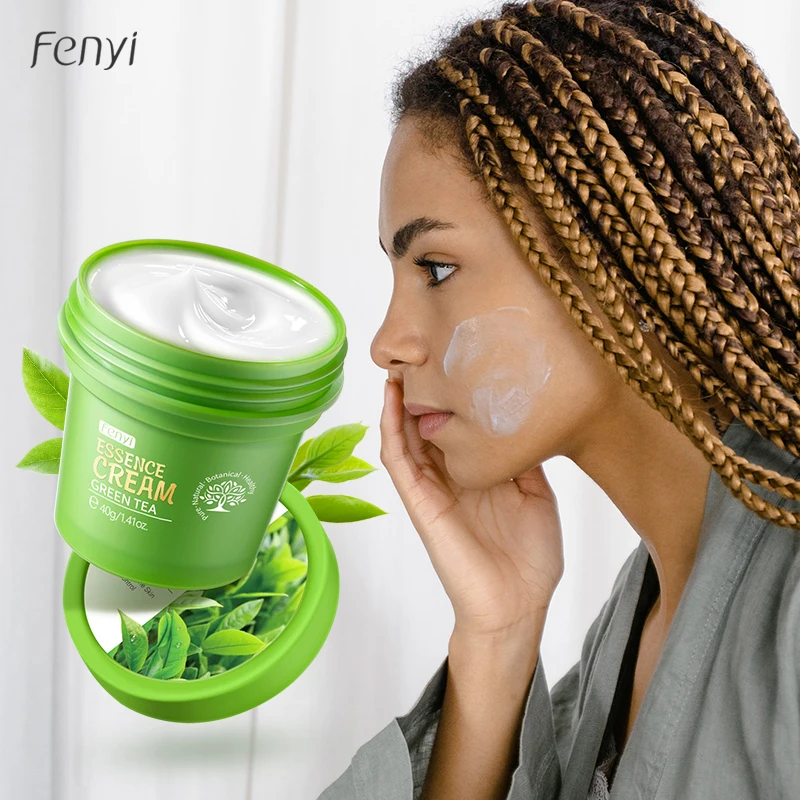 Fenyi Green tea  oil control moisturizer face cream 40g face beauty anti aging cream and wrinkles face cream