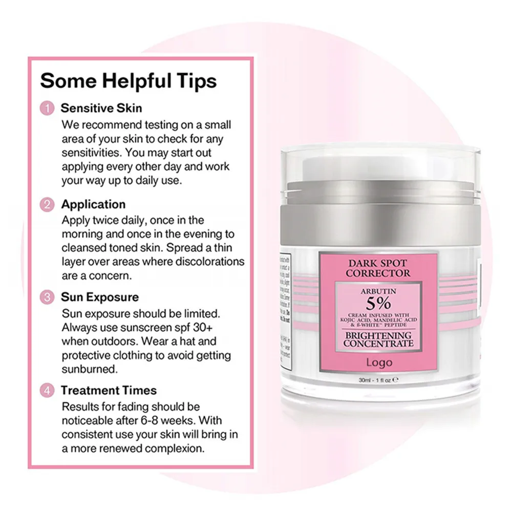 Private Label Organic Natural Intimate Whitening Cream Skin Lightening Bleaching Underarm Dark Intimate Skin Whitening Cream