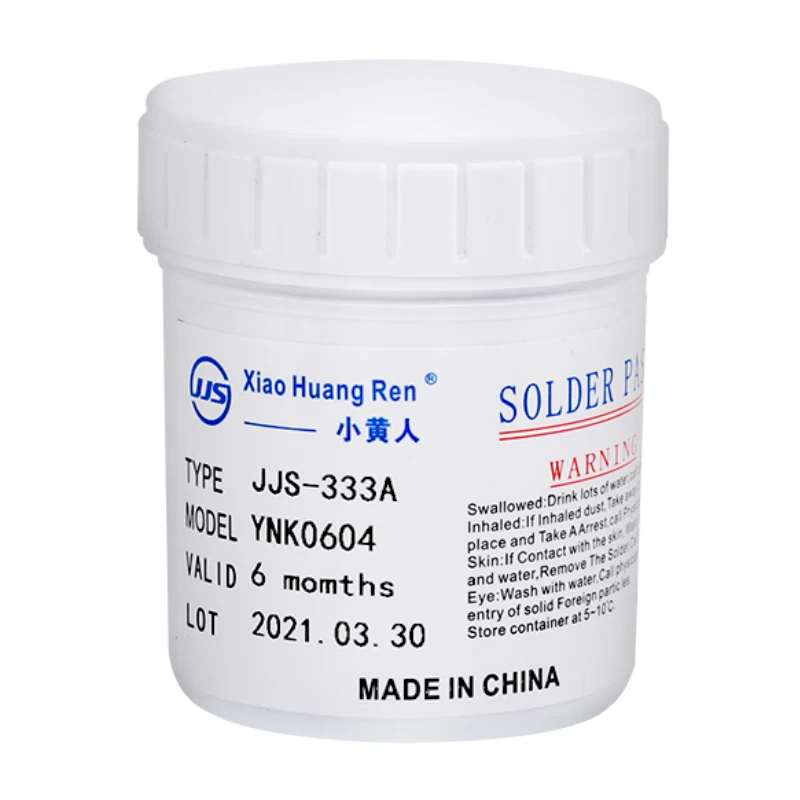Sn63Pb37 500g solder paste medium temperature 183 degrees Lead solder paste 63 37 Tin lead for LED strip SMT mounting