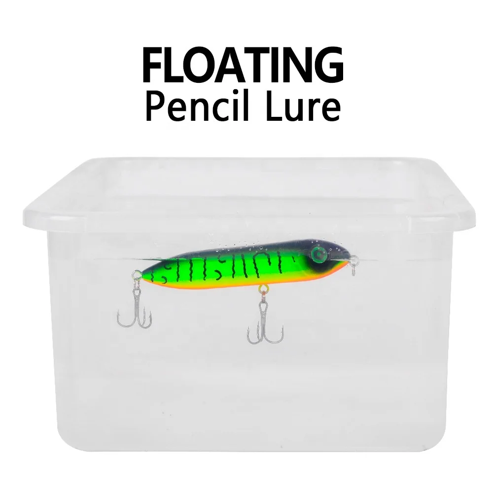Multiple Color Rattle Sound Louder Super Spook Fishing Pencil Lure