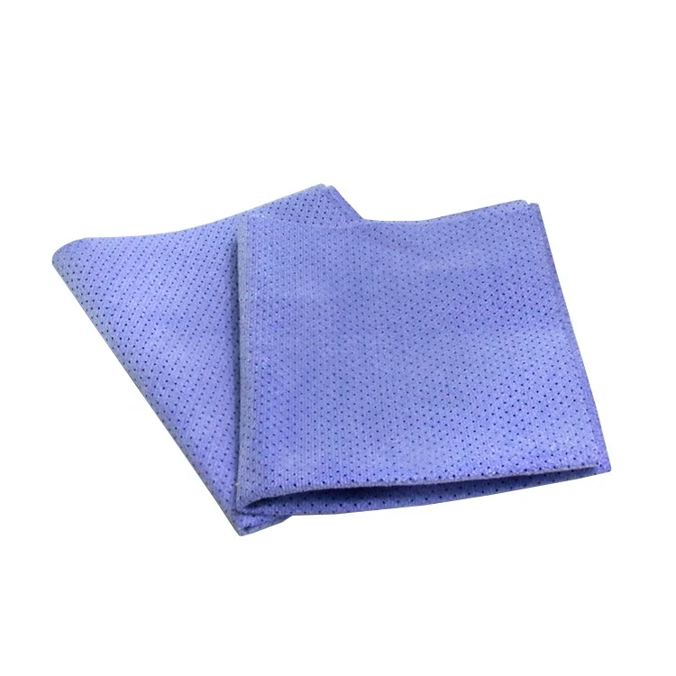 
Hot Sale Perforation Synthetic Lint-free PU Chamois Car Washing Cloth 
