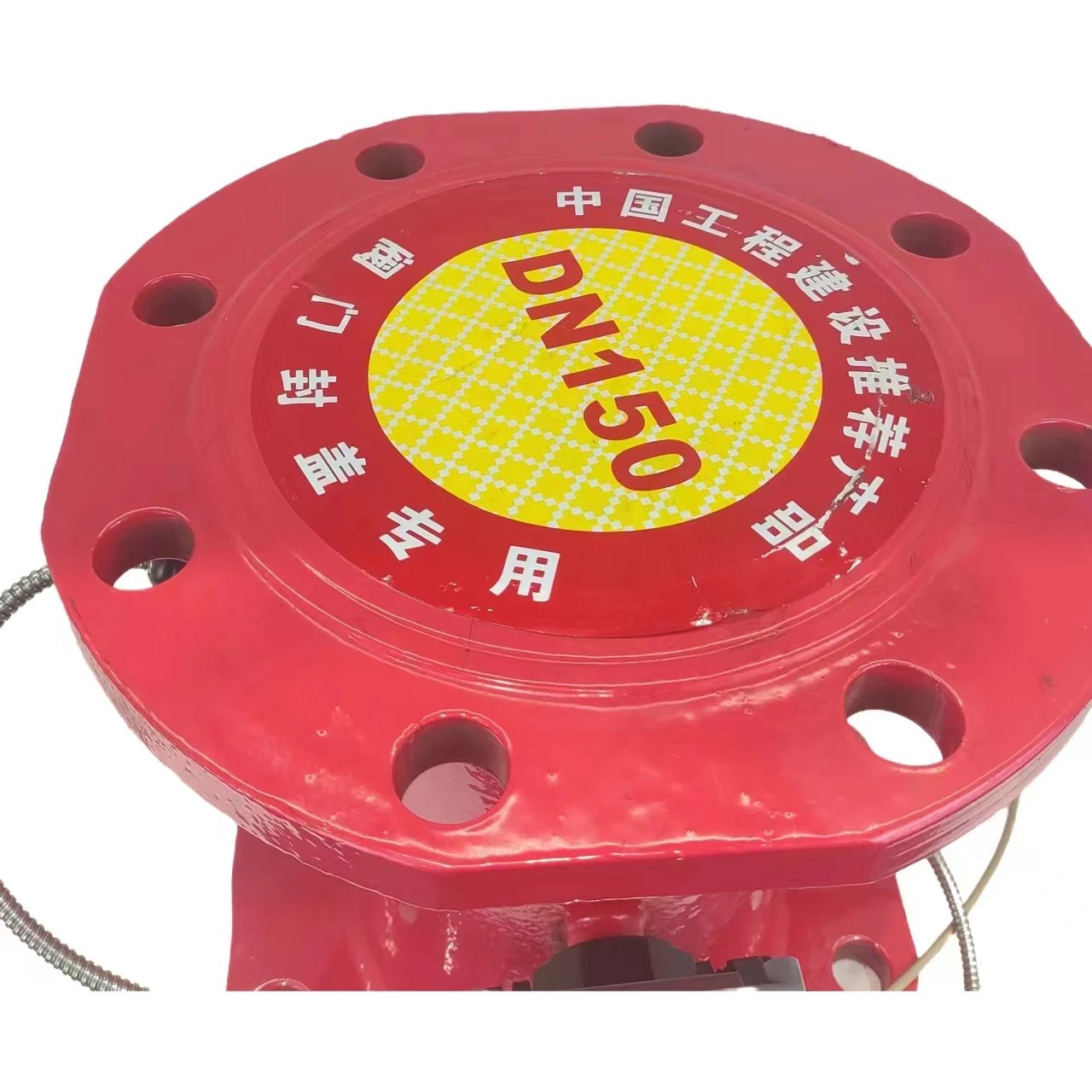 The flange of the fire-fighting ultrasonic flowmeter is connected with the flowmeter flow switch flange pressure switch.