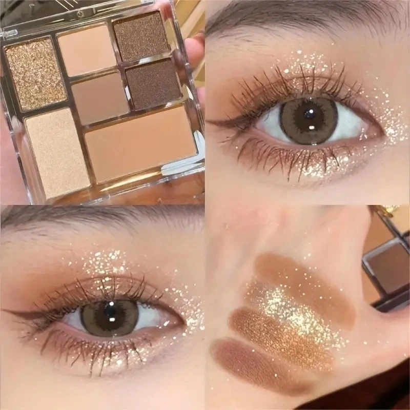 Customized 7 Color Matte Eyeshadow Palette OEM Waterproof Long Lasting Eye Makeup Private Label Cosmetics