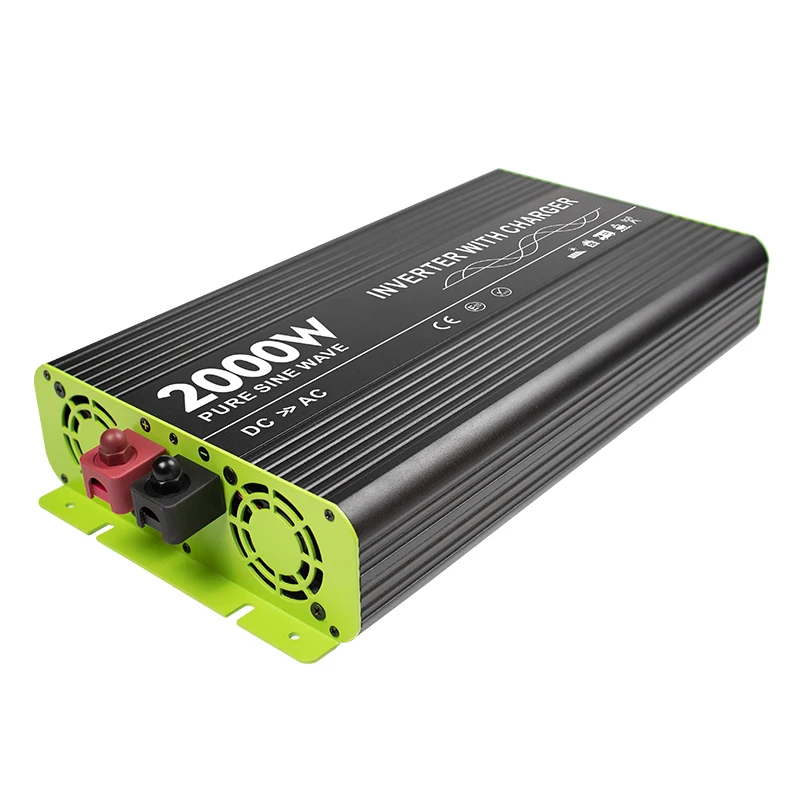 hybrid solar power inverter 2000w inverter battery charger for constant energy