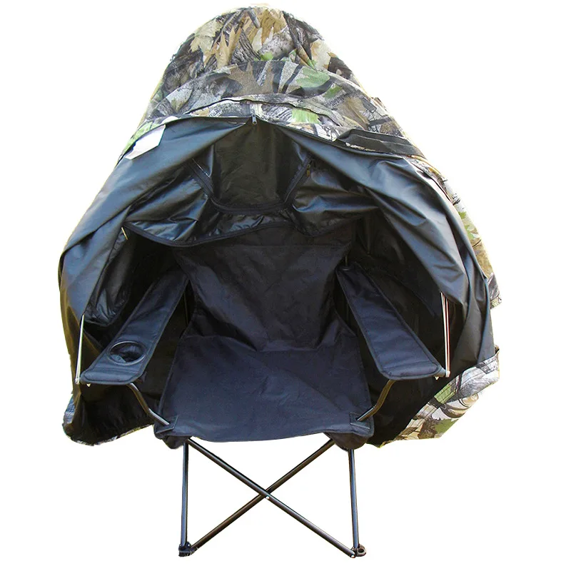 Hunting Tent Duck Camouflage Blinds See Trough Ground Blind Chair Hide Canvas Wall Through Inflatable