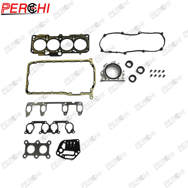 Для VW BJH,BWG,BWH BORA (152) CADDY (9HB) GOLF IV (1J1) JETTA (1G2, 1G3) SAGITAR (9L2) 1,6 комплект прокладок двигателя 06H 198 012 G