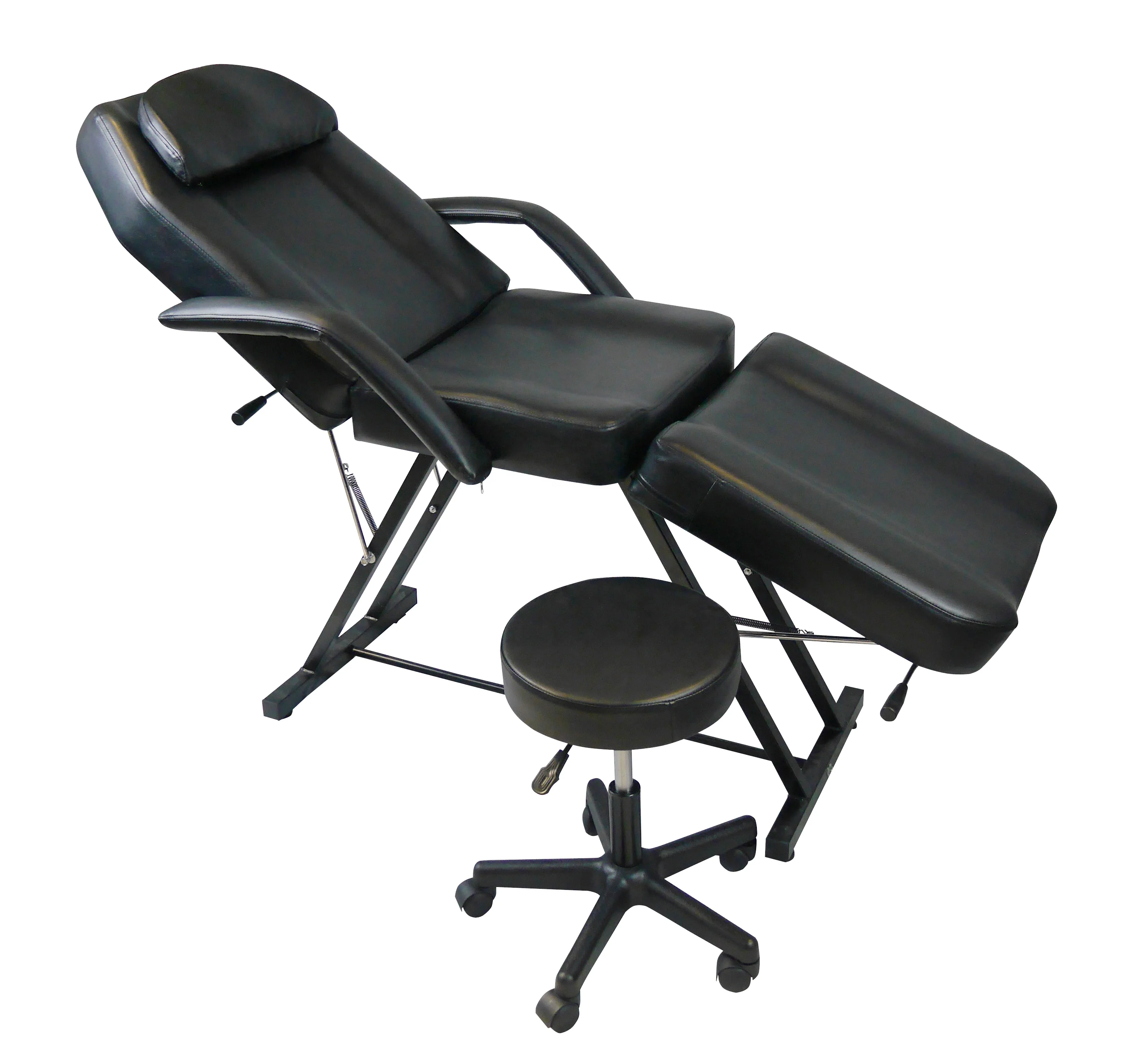 foldable facial bed Salon Furniture Cama de massagem cadeira de massagem Beauty salon massage facial chair