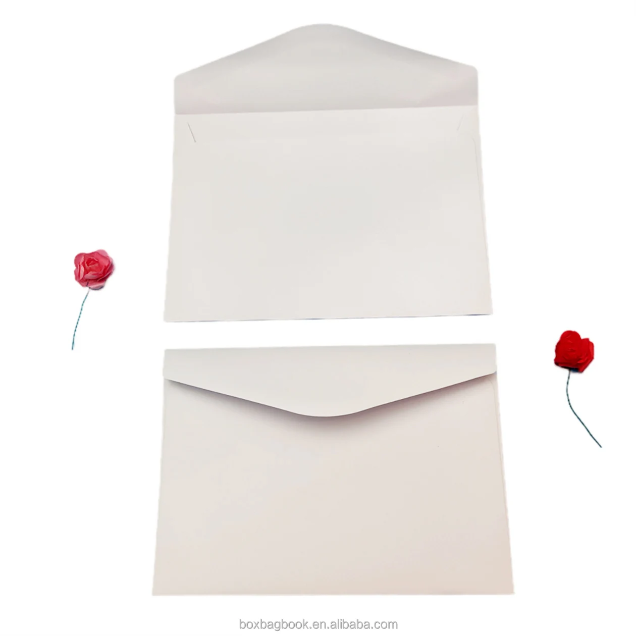 SUNSHINE Custom Ivory White Paper Mailer Envelope A4 Postcard Greeting Card No. #7 C5 229x162 mm 230x160 mm Mailer Packaging Bag