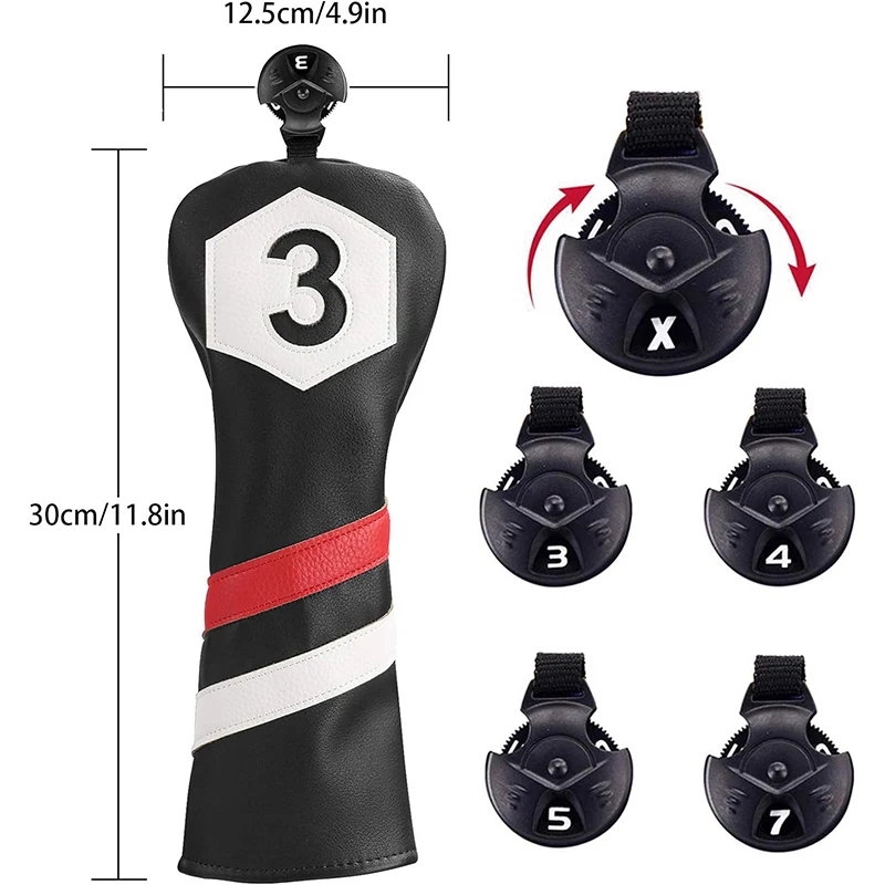 Durable Wool Golf Head Covers Set for Longlasting Performance