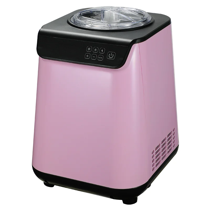 WEILI 1.2L Cheap Countertop Soft Serve Ice Cream Machine For Family the Charging Bucket and Mixing Fan Blade is Detachable