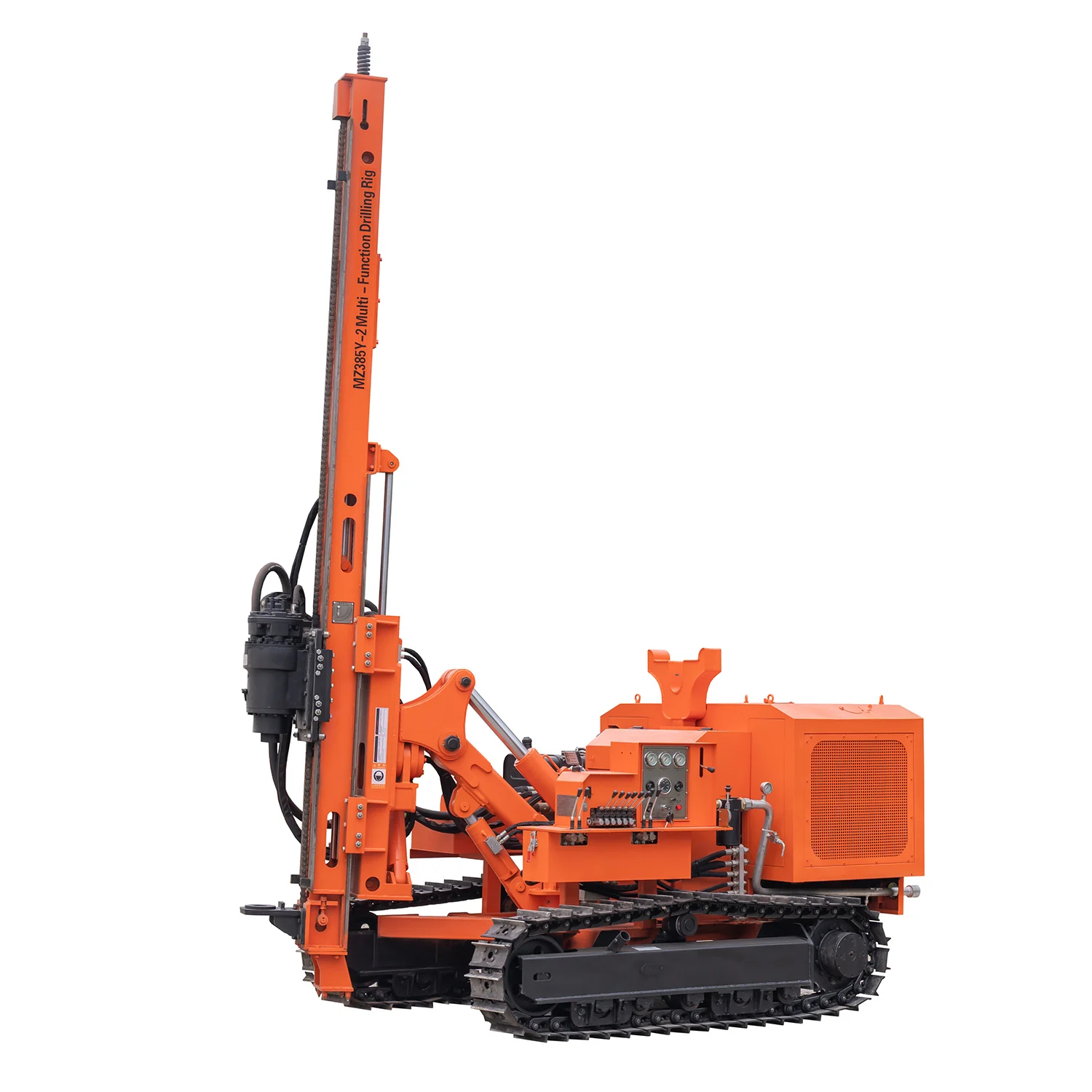 Screw pile micro piling auger drilling rig machine