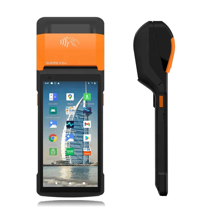 Sunmi V2s Android Restaurants портативная система Pos V2S Беспроводная передачи данных