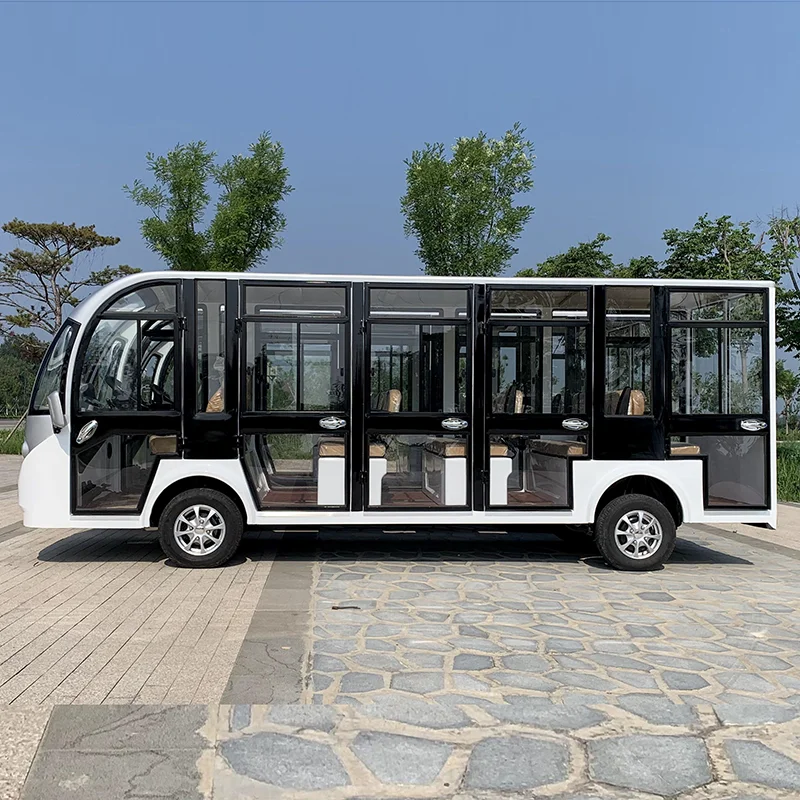 Luxury 8-Person Mini Buggy Electric Utility Vehicle Rust-Resistant Golf Cart with 48V/72V Battery New Condition EEC Certified
