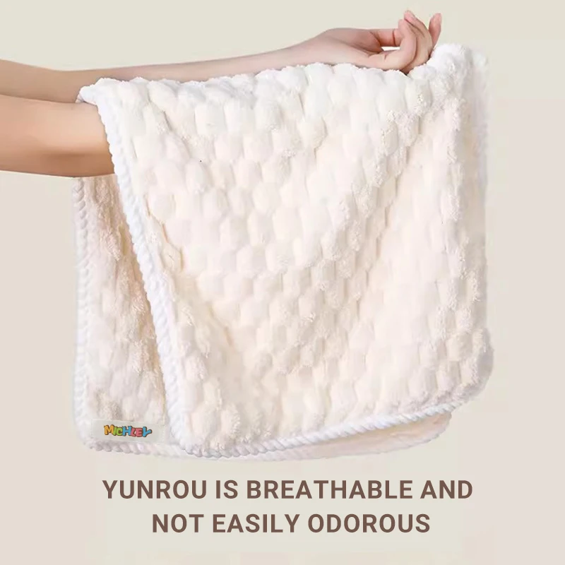 Michley coral velvet towels household towels thickened shower absorbent bath linen