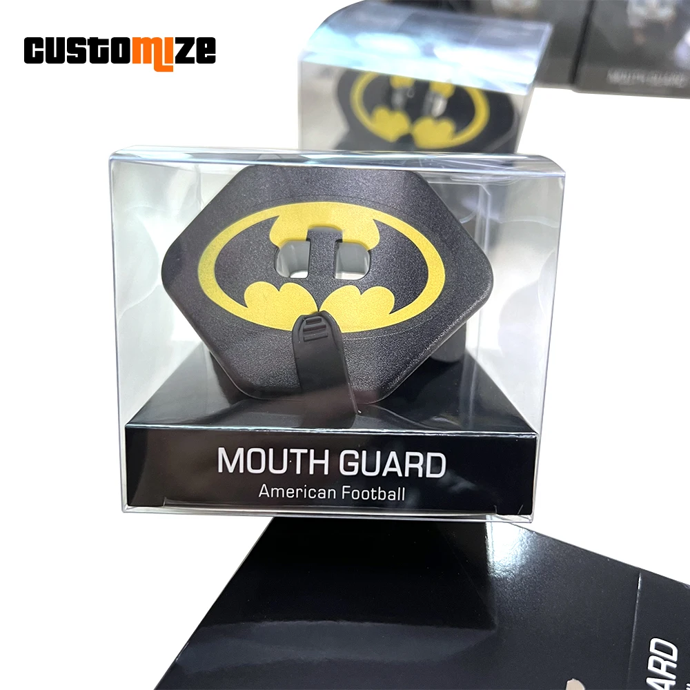American Fantasy Football Mouth Guard Teeth Lip Protector Air Flow Mouthguard with Strap Mouthpieces