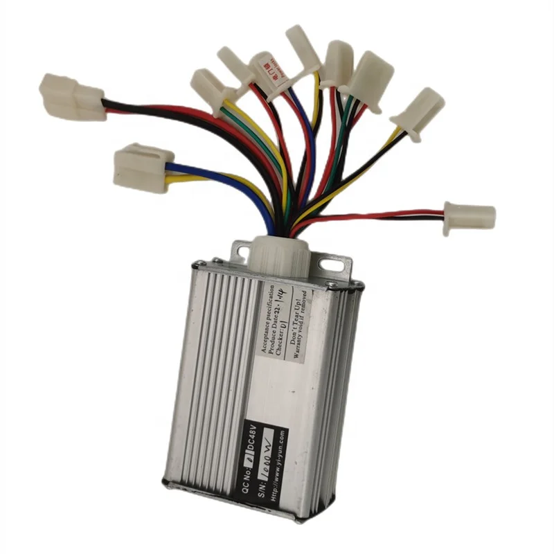 High quality Yiyun DC 48V 1000W brush motor controller for Electric Scooter ATV motorized bicycle
