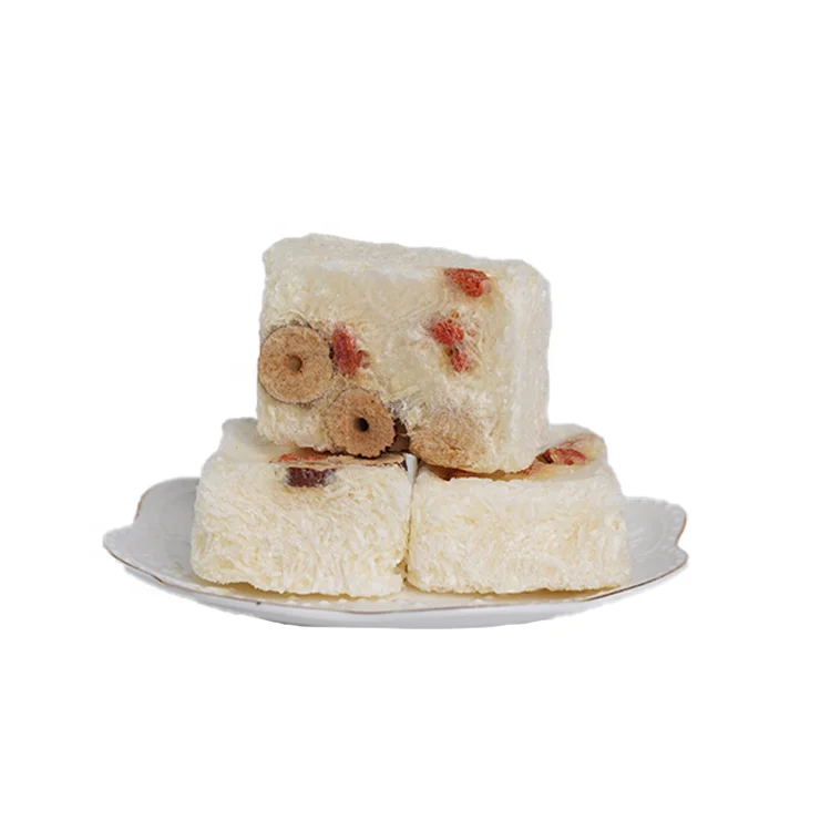 slimming weight loss Delicious wholesale fast food breakfast healthy food freeze dried tremella soup Pear and wolfberry tremella soup snow fungus