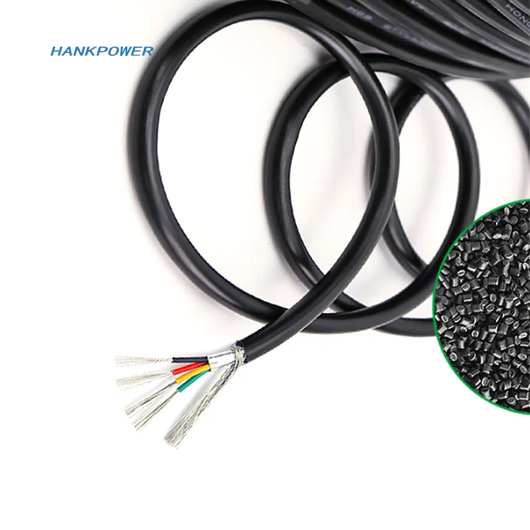 3-Core Shielded Wire Braided Aluminum Foil 3 Cores 28 26 24 22 20 18 AWG US Standard 2464 Shield Cable