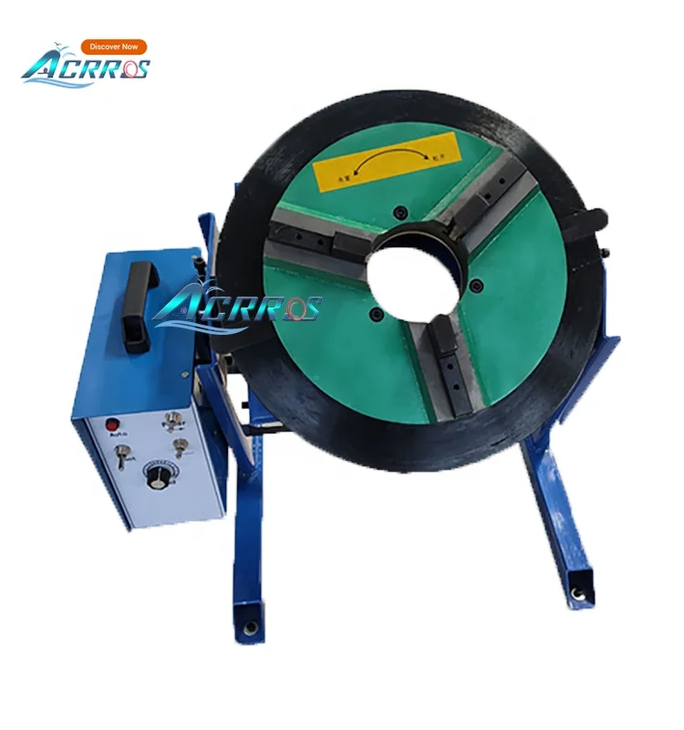 300kg Horizontal Revolving Pipe Tank Rotary Table Welding Positioner