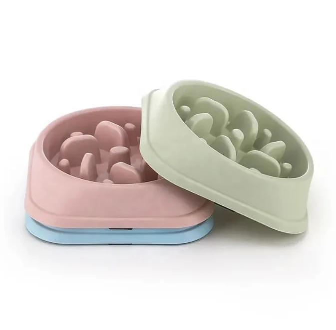 Factory OEM ODM Maze Interactive Dog Puzzle Non Skid Stop Dog Food Bowl Slow Feeder Dog Bowls