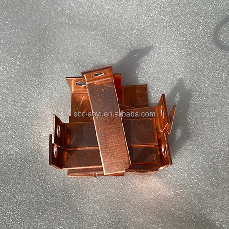 Low Voltage Busbars and Medium Voltage Busbars Battery Busbar Bus Bar 200A Flexible Laminated Copper for New Energy Industry