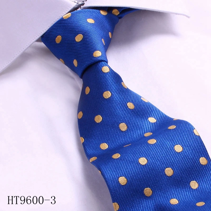 Классические забавные галстуки в горошек под заказ старомодный