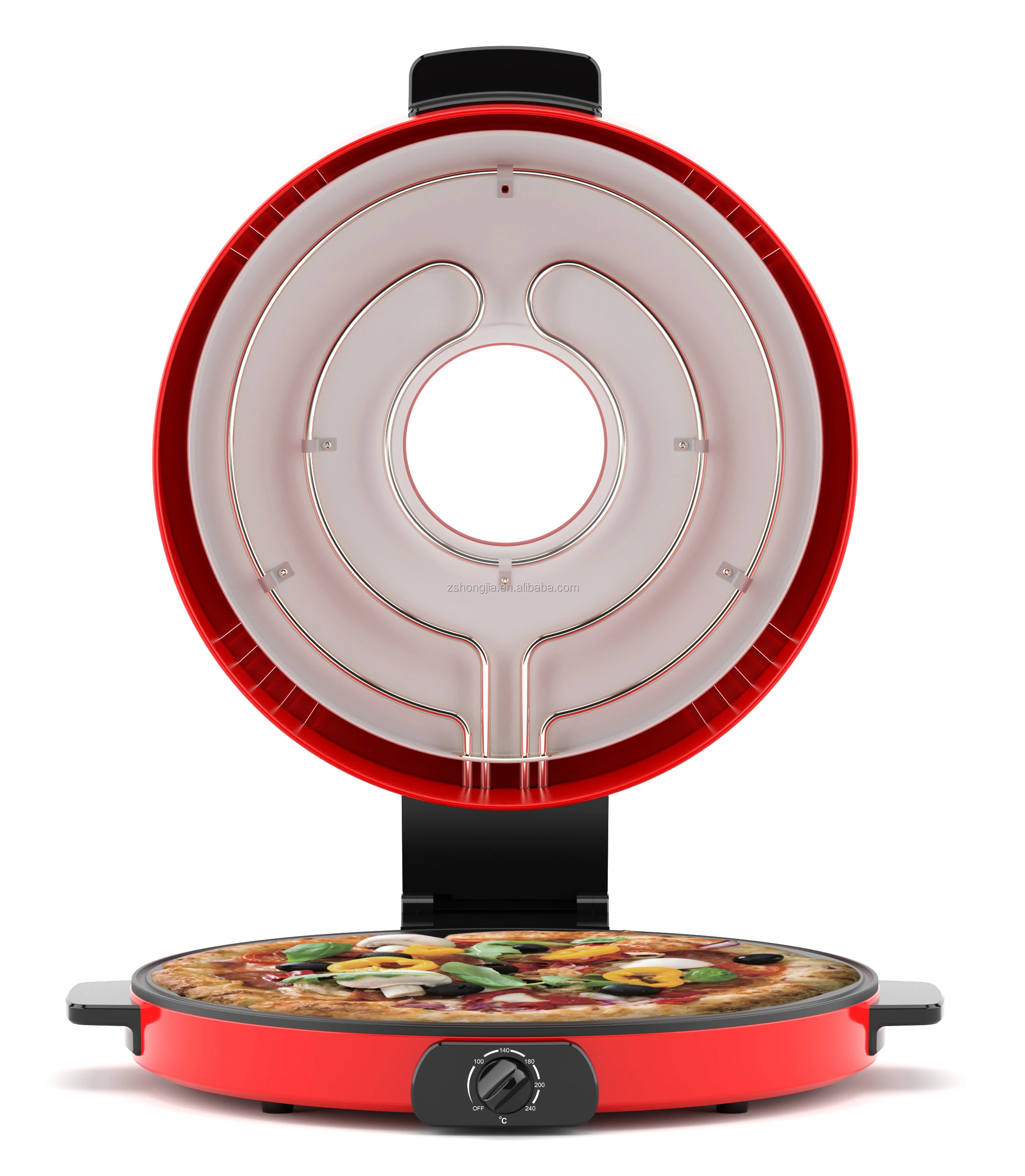 2600W chapati maker roti with inner lamp HJ-45ATD pita bread maker 45CM roti bread toaster electric pizza maker