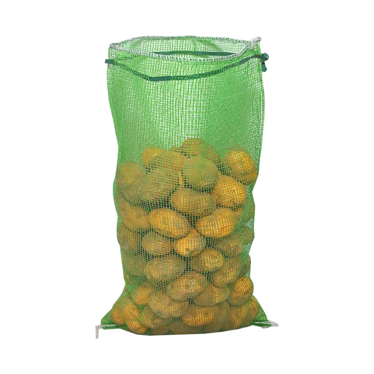 Pp Tubular 25 Kg 20 Kg 5 kg Potato Mesh Plastic Bag Packing Garlic Onion Net Bag
