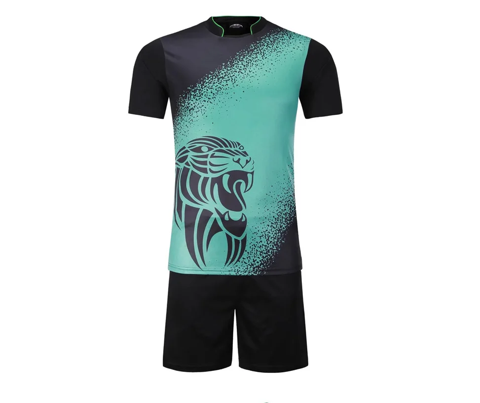 Youth Kids Football Jerseys Sets Child Football Shirts Sport Kit Clothing Uniforms Soccer Training Suits Print Custom Write