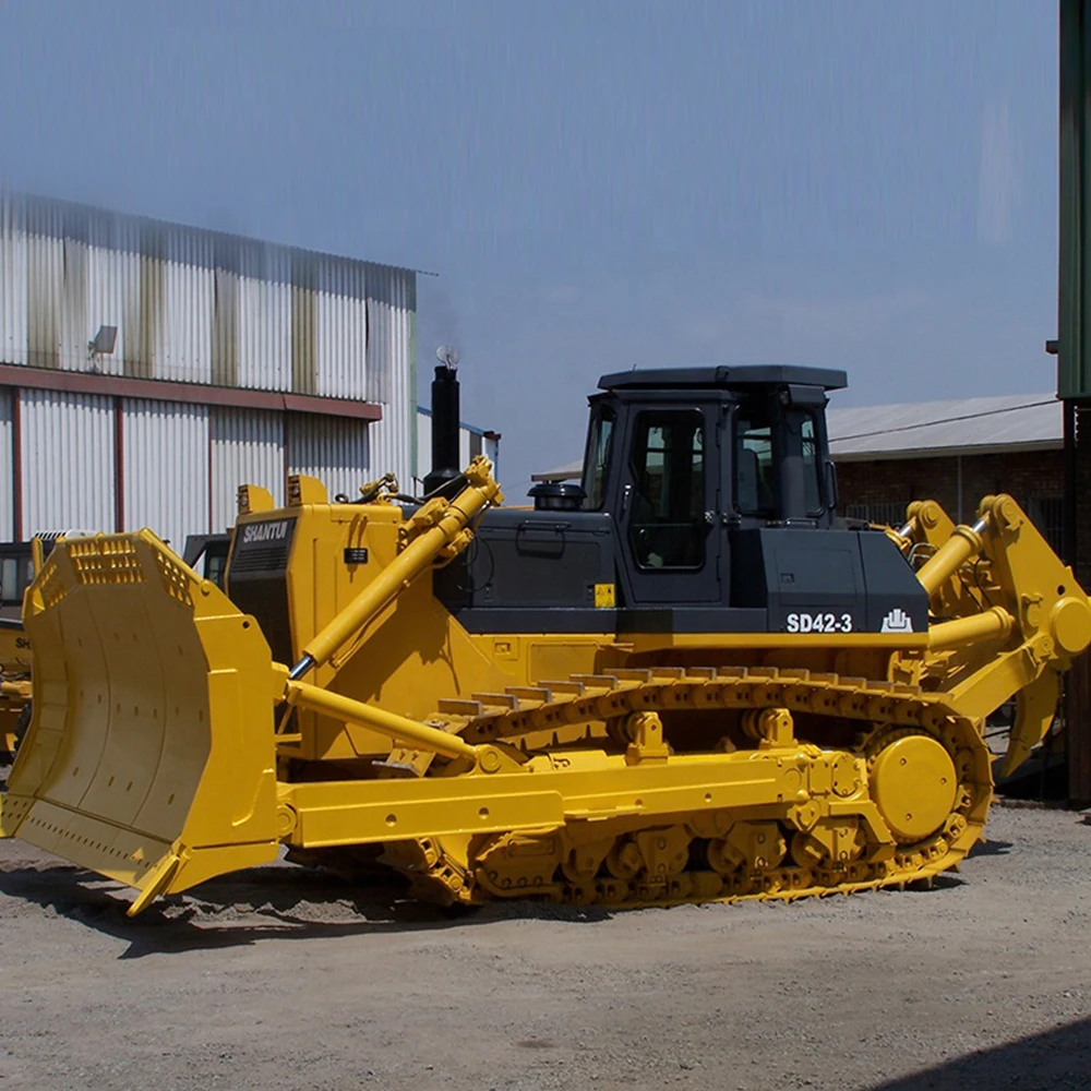  SHANTUI 54.5ton 450hp по оптимальной цене Shantui емкость гусеничный/бульдозер следа SD42-3 для продажи бульдозер