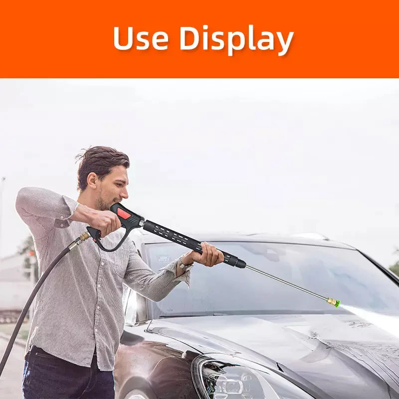 SPS 5000 PSI 350 BAR Pressure Washer Wand Car Wash Pressure Gun With Extension Wand