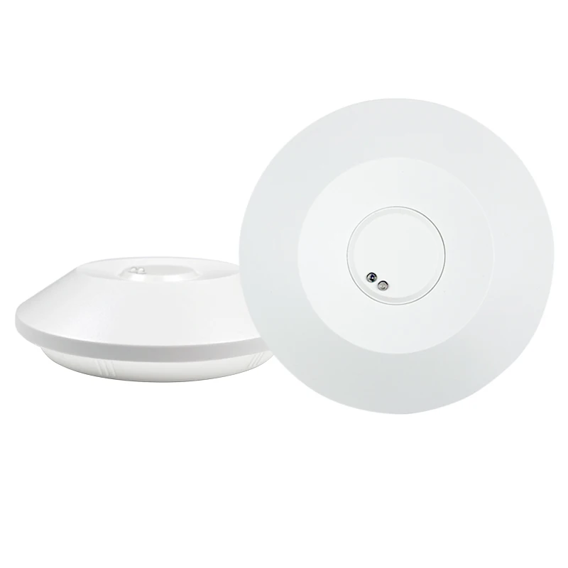 AC220V Surface Mounted Round Adjustable 360 degree microwave sensor led light switch microwave radar motion sensor