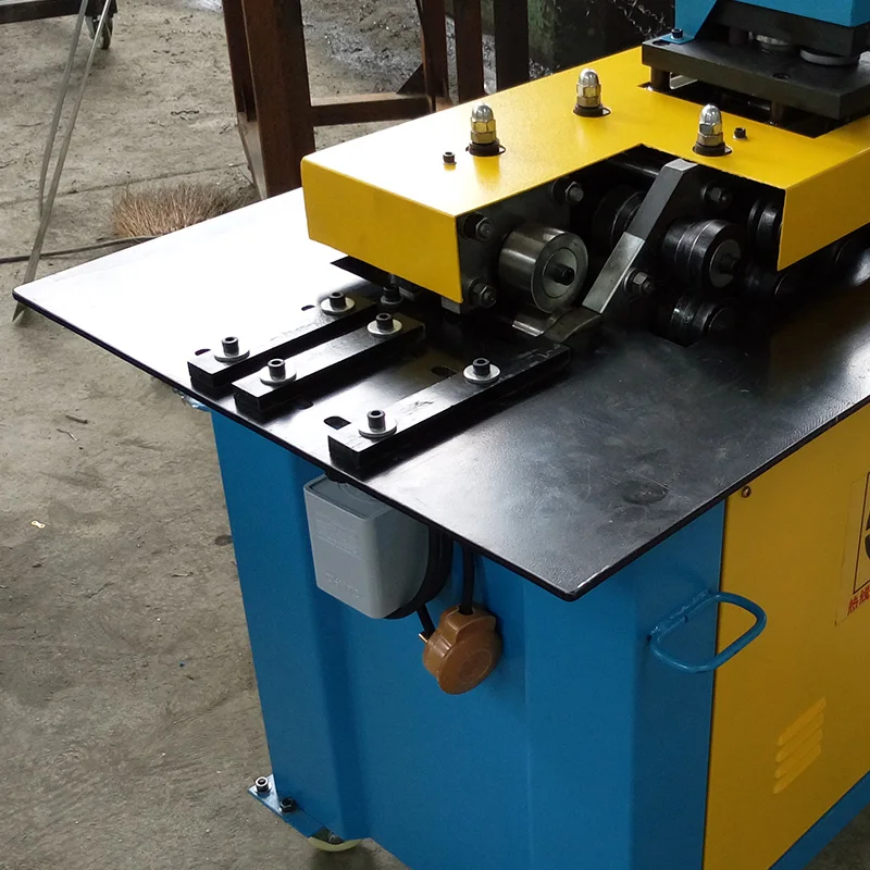 SA-12HB Square Tube Air Duct Multi-functional Pittsburgh Lock Forming Machine HVAC Lock Former Sheet Metal Making Machine