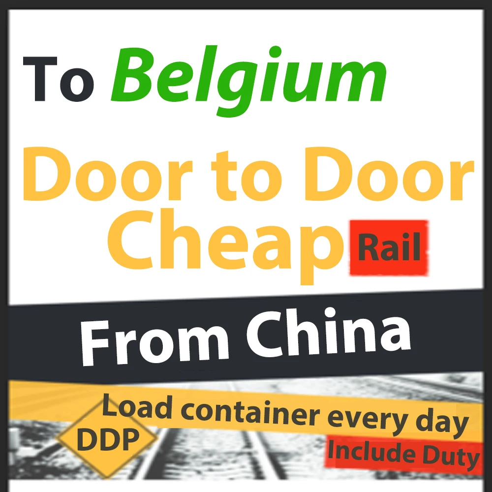 Shipping Forwarders Parcels Railway Shipping Europe Agent China to Belgium
