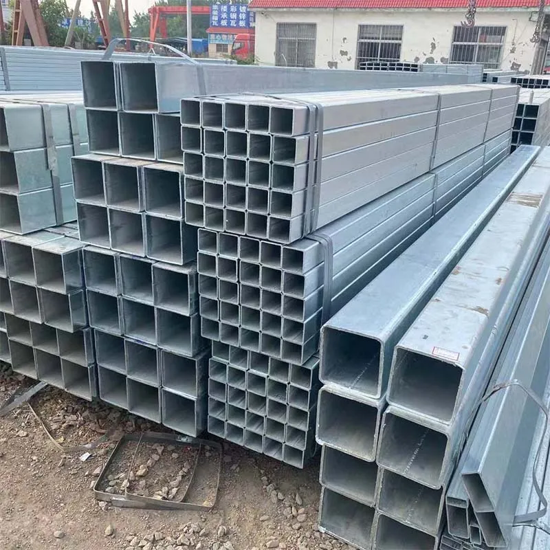 WHOLESALE GI SQUARE TUBE HDG BOX TUBULAR ASTM A53 A500A795 JIS EN BS 6-12M LENGTH BEST PRICE