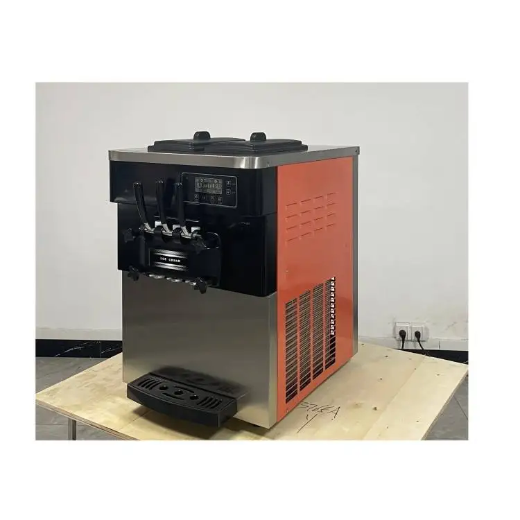 Ice Cream Machine Table Top Soft Serve Ice Creme Machine Commercial Ice Cream Soft for Sale