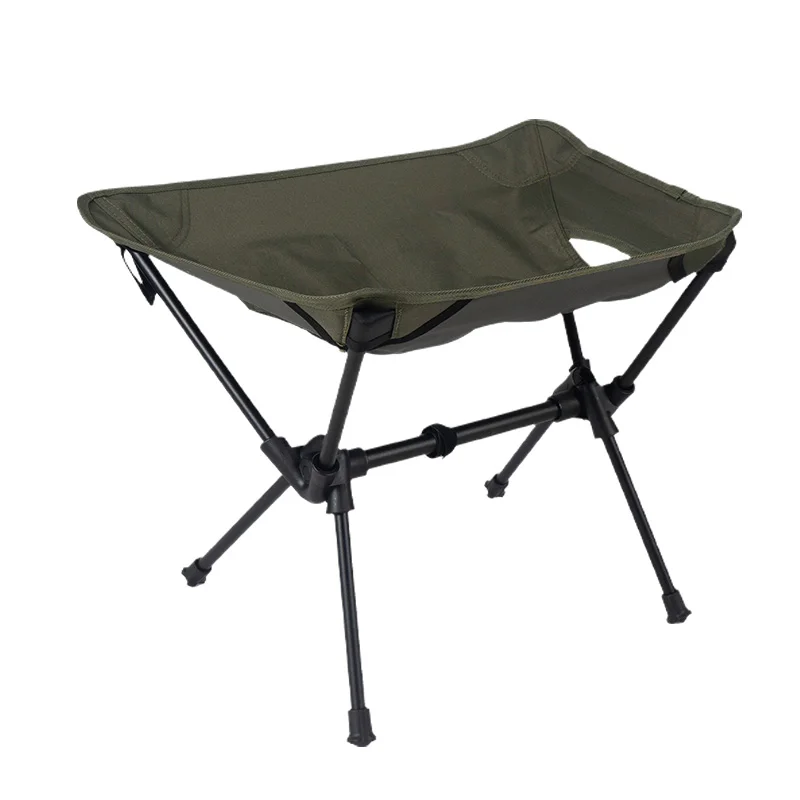 CLS Outdoor Camping Moon Chair Folding Stool New Style Sketch Chair Portable Ultra Light Mazar Aluminum Alloy Fishing Stool