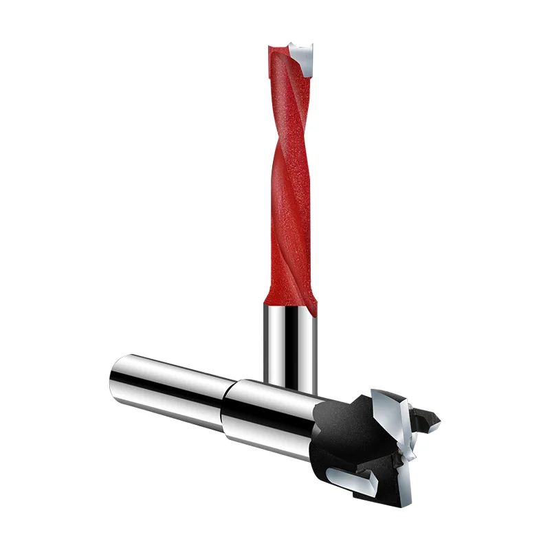 Right and Left Rotation Wood Router Drill Bit Row Drilling for Wood Carbide Wood Forstner Drill Bits