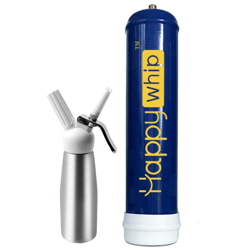 OEM Accepted High Quality Disposable N2O Cylinder 580 gram Nitrous Oxide N20 Laughing Gas 580g For Whipped Cream Chargers