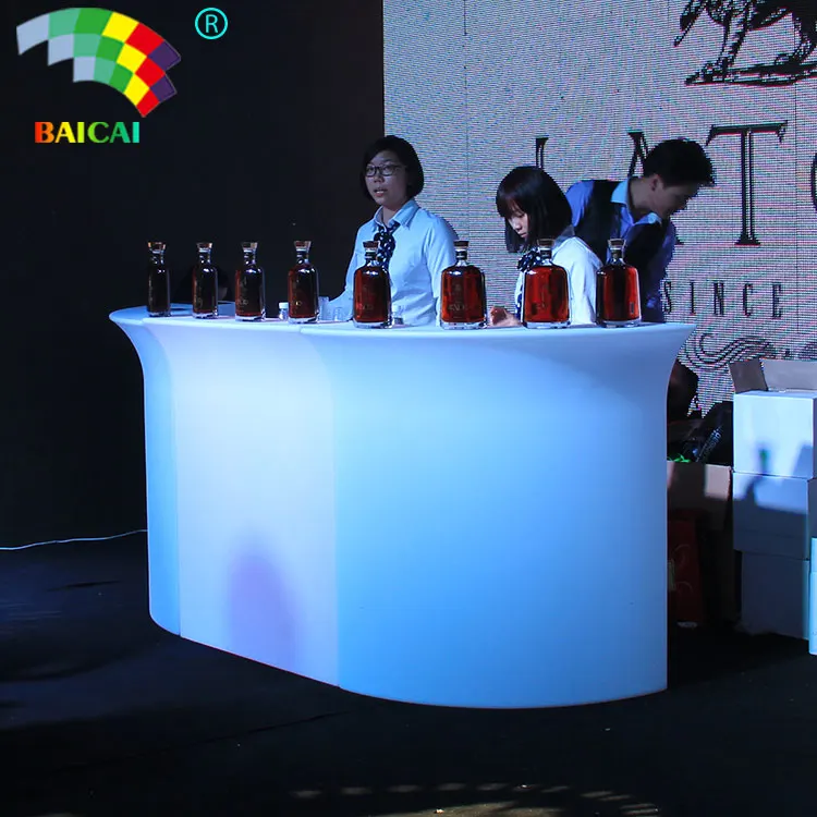 Factory Direct Sales Of New Modern Design Lighting Led Bar Counter High Quality Colorful Color Changeable Led Bar Counter