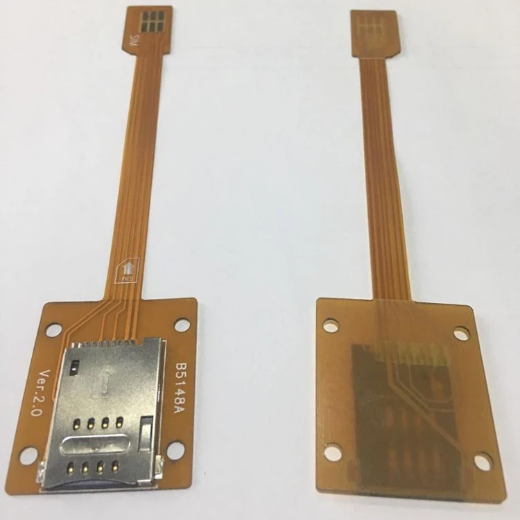 Custom Micro Mini SIM card fpc cable