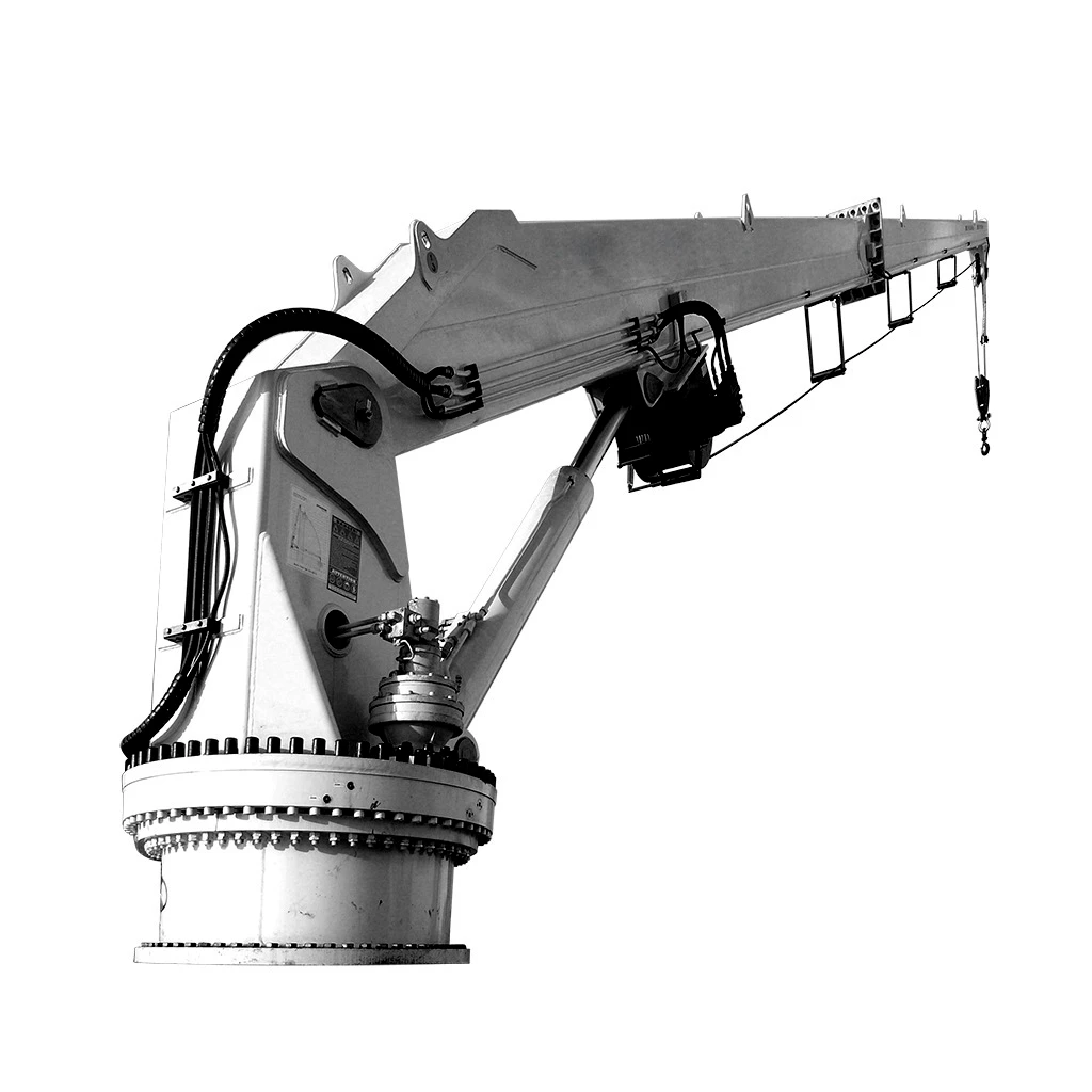 35Ton deck pedestal crane hydraulic davit crane