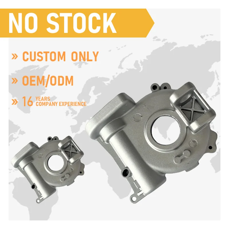 Aluminium presset parts die casting aluminum alloy piece casting services for woodworking machinery  aluminium shell parts