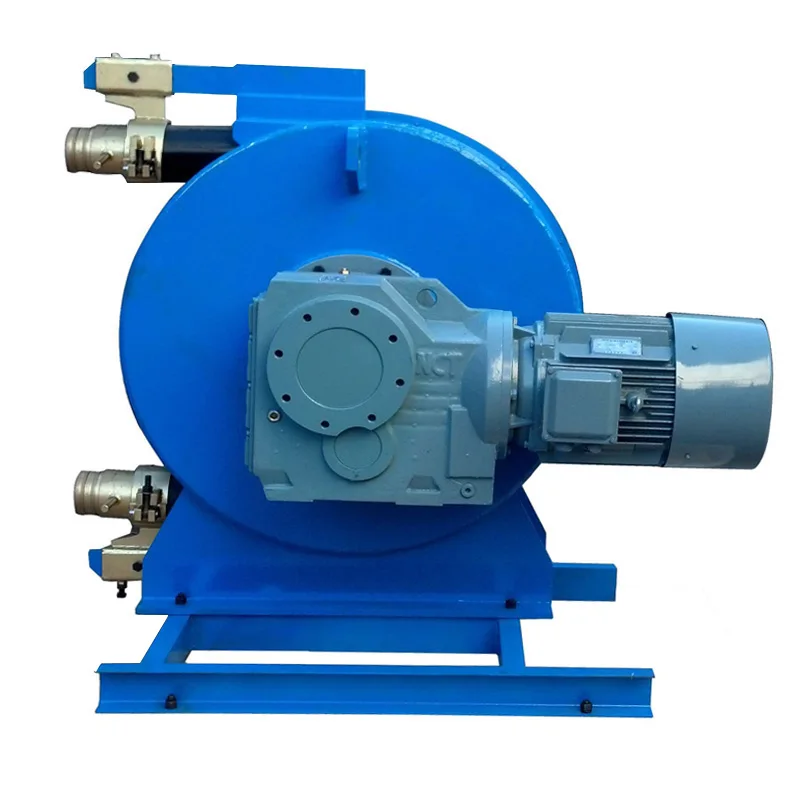 Corrosion-resistant chemical peristaltic pump industrial hose squeeze peristaltic pump for foam concrete and concrete