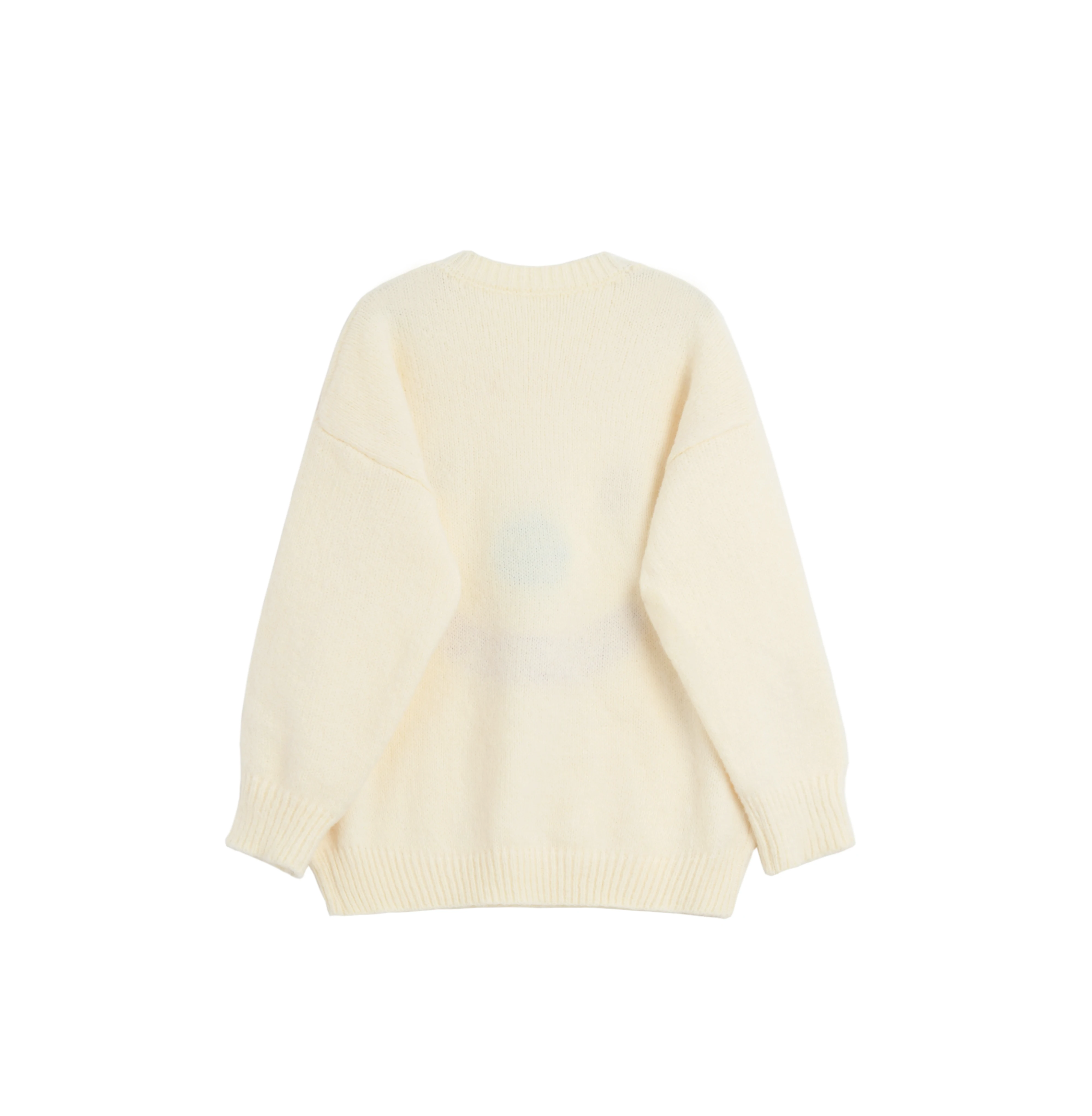 Autumn Winter Smile Face Cartoon Print Casual Cute Thick Sweaters For Women