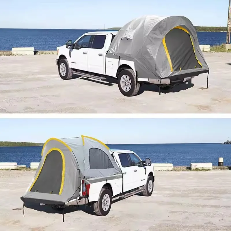 High Quality  Custom Outdoor Camping Car tailgate  4x4  Trailer Pickup Truck Tents With Awning car rear tent