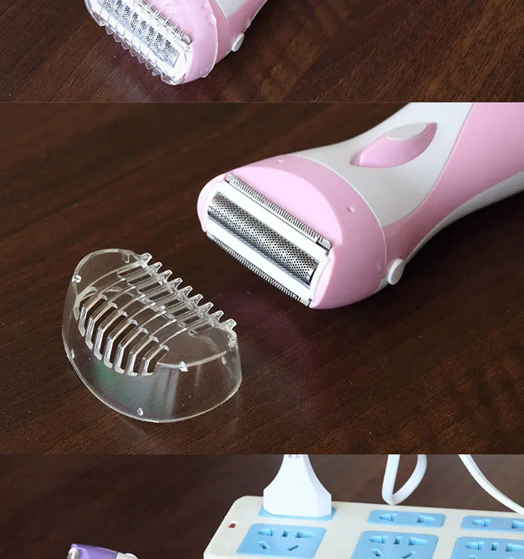 Kemei KM-3018 Rechargeable Lady Epilator Skin-Friendly Elect