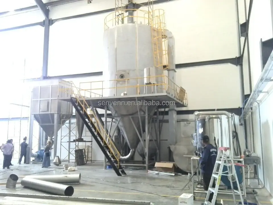 LPG Series High Speed Centrifugal Spray Dryer used in Industrial Salt Dryer Machine